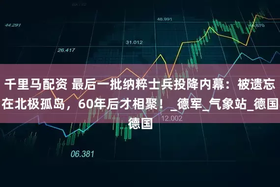 千里马配资 最后一批纳粹士兵投降内幕：被遗忘在北极孤岛，60年后才相聚！_德军_气象站_德国