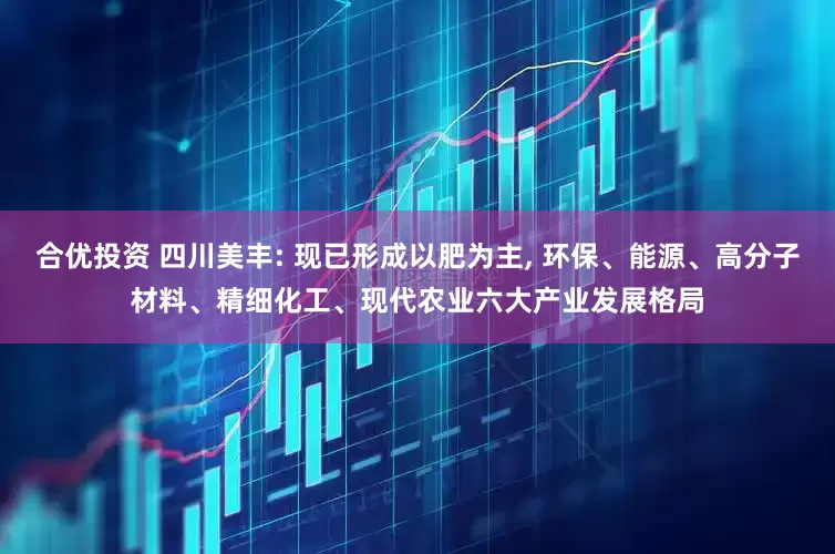 合优投资 四川美丰: 现已形成以肥为主, 环保、能源、高分子材料、精细化工、现代农业六大产业发展格局